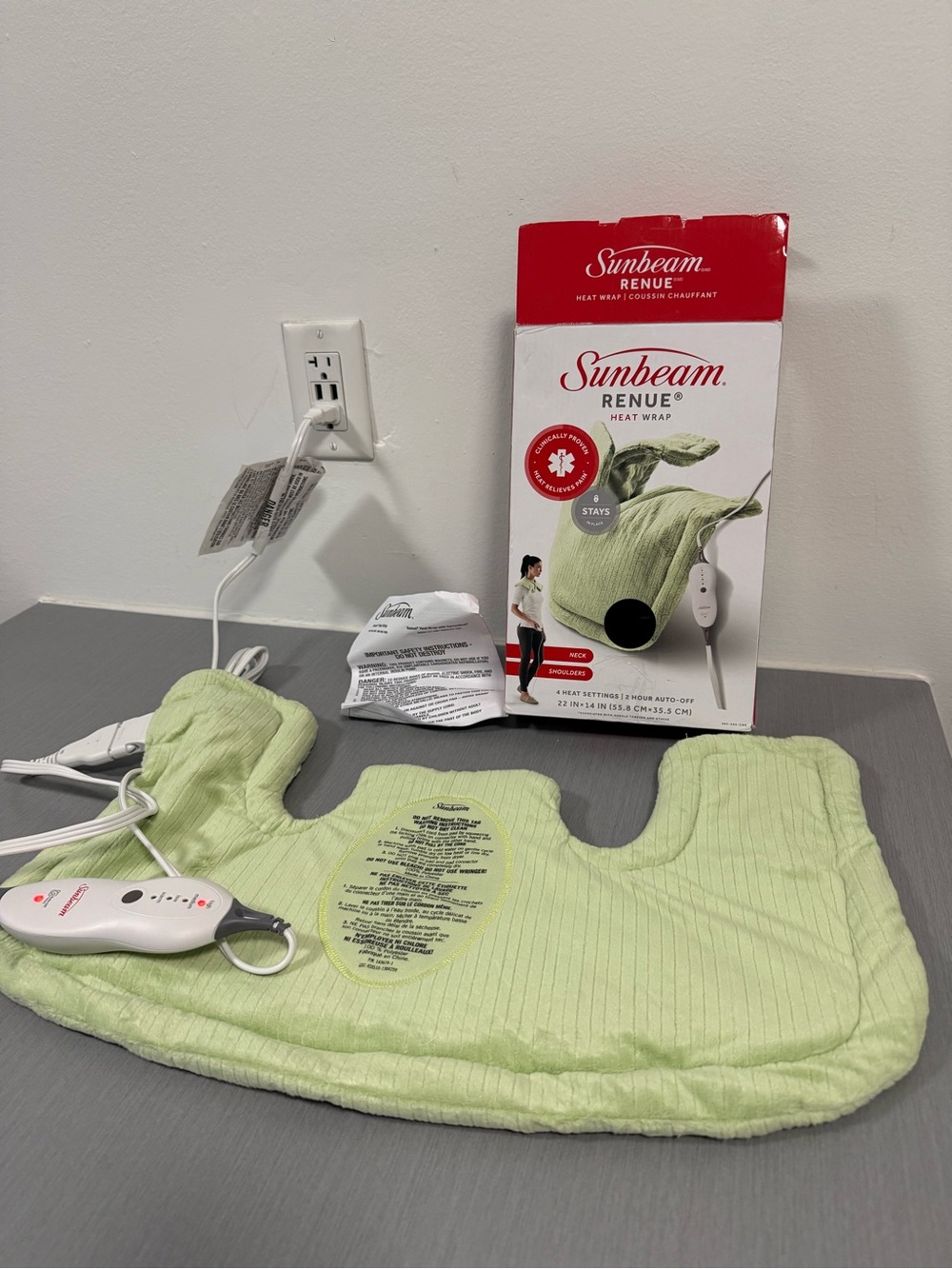 Sunbeam Renue Heat Wrap – Neck & Shoulders